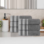 Superior Hays Cotton Medium Weight Soft Hand Towel Set of 6