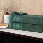 Superior Hays Cotton Medium Weight Soft Bath Sheet Set of 2