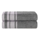 Superior Hays Cotton Medium Weight Soft Bath Sheet Set of 2