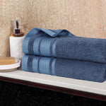 Superior Hays Cotton Medium Weight Soft Bath Sheet Set of 2