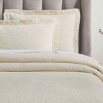 Floral Cotton Matelassé Bedspread Set Hibiscus Jacquard (3-Piece)