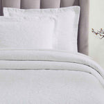 Floral Cotton Matelassé Bedspread Set Hibiscus Jacquard (3-Piece)
