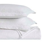 Floral Cotton Matelassé Bedspread Set Hibiscus Jacquard (3-Piece)
