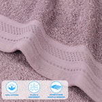 Superior Honeycomb Textured Border Cotton Luxury 8 Piece Towel Set