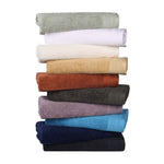 Superior Honeycomb Textured Border Cotton Luxury 8 Piece Towel Set