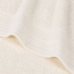 Superior Honeycomb Border Cotton Medium Weight Face Towels, Set of 12