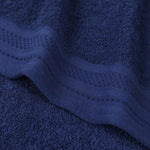 Superior Honeycomb Border Cotton Medium Weight Face Towels, Set of 12