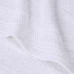 Superior Honeycomb Border Cotton Medium Weight Face Towels, Set of 12