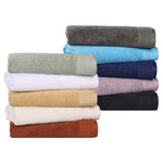Superior Honeycomb Border Cotton Medium Weight Face Towels, Set of 12
