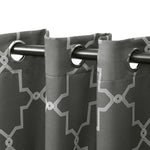 Imperial Trellis Washable Room Darkening Blackout Curtains, Set of 2