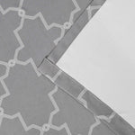 Imperial Trellis Washable Room Darkening Blackout Curtains, Set of 2