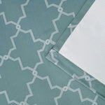 Imperial Trellis Washable Room Darkening Blackout Curtains, Set of 2