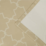 Imperial Trellis Washable Room Darkening Blackout Curtains, Set of 2
