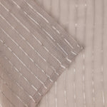 Jackson Striped Sheer Window Curtain Panels, Set of 2