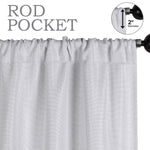 Jaxon Textured Blackout Curtain Set of 2 Panels