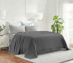 Superior Jena Cotton Textured Chevron Lightweight Woven Blanket