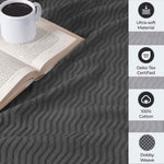 Superior Jena Cotton Textured Chevron Lightweight Woven Blanket