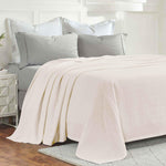 Superior Jena Cotton Textured Chevron Lightweight Woven Blanket