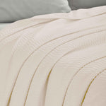 Superior Jena Cotton Textured Chevron Lightweight Woven Blanket