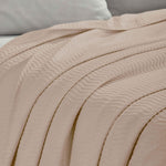 Superior Jena Cotton Textured Chevron Lightweight Woven Blanket