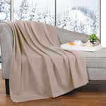 Superior Jena Cotton Textured Chevron Lightweight Woven Blanket
