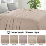 Superior Jena Cotton Textured Chevron Lightweight Woven Blanket