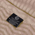 Superior Jena Cotton Textured Chevron Lightweight Woven Blanket