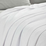 Superior Jena Cotton Textured Chevron Lightweight Woven Blanket