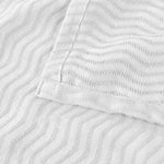 Superior Jena Cotton Textured Chevron Lightweight Woven Blanket