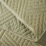 Superior Karina Cotton Velvet Lightweight Quilt and Pillow Sham Set