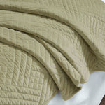 Superior Karina Cotton Velvet Lightweight Quilt and Pillow Sham Set