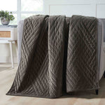 Superior Karina Cotton Velvet Lightweight Quilt and Pillow Sham Set