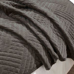 Superior Karina Cotton Velvet Lightweight Quilt and Pillow Sham Set