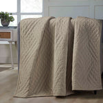 Superior Karina Cotton Velvet Lightweight Quilt and Pillow Sham Set