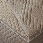 Superior Karina Cotton Velvet Lightweight Quilt and Pillow Sham Set