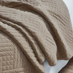 Superior Karina Cotton Velvet Lightweight Quilt and Pillow Sham Set