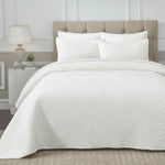 Superior Karina Cotton Velvet Lightweight Quilt and Pillow Sham Set