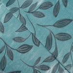 Leaves Machine Washable Room Darkening Blackout Curtains, Set of 2