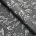 Leaves Machine Washable Room Darkening Blackout Curtains, Set of 2