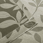 Leaves Machine Washable Room Darkening Blackout Curtains, Set of 2