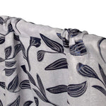 Leaves Machine Washable Room Darkening Blackout Curtains, Set of 2
