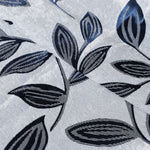 Leaves Machine Washable Room Darkening Blackout Curtains, Set of 2