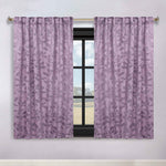 Leaves Room Darkening Back Tabs Blackout Curtain Panels, Set of 2