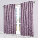 Leaves Room Darkening Back Tabs Blackout Curtain Panels, Set of 2