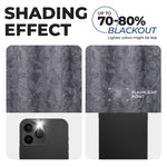 Blackout Curtains Leaves Pattern Room Darkening Grommet 2 Panels