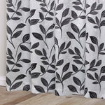 Blackout Curtains Leaves Pattern Room Darkening Grommet 2 Panels