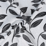 Blackout Curtains Leaves Pattern Room Darkening Grommet 2 Panels