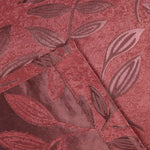 Leaves Room Darkening Washable Blackout Curtain Panels, Set of 2