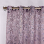 Leaves Room Darkening Washable Blackout Curtain Panels, Set of 2