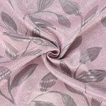 Leaves Room Darkening Washable Blackout Curtain Panels, Set of 2